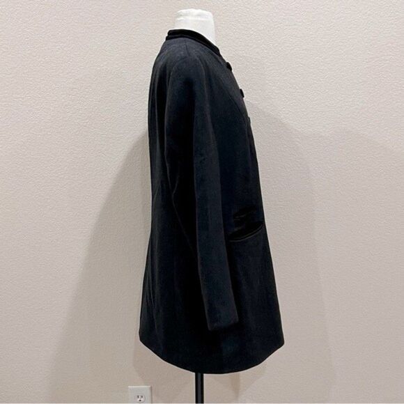 Gaisberger Vintage Black Loden Austrian Coat Size 44 - Picture 10 of 15